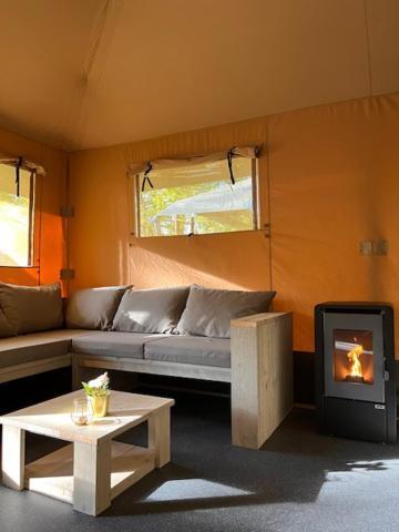 Luxe Safaritent Medley 5 Persoons Op Camping Rijsterbos Екстериор снимка